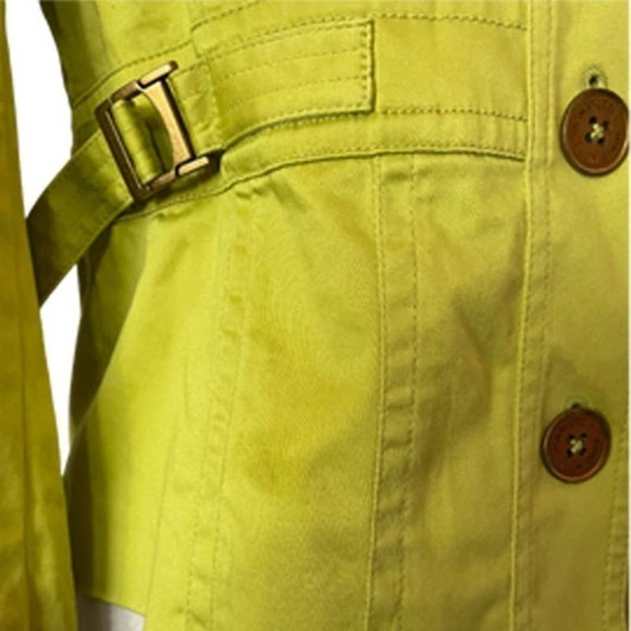 Jones New York Lime Green Jacket l Size S Petite - Picture 4 of 10
